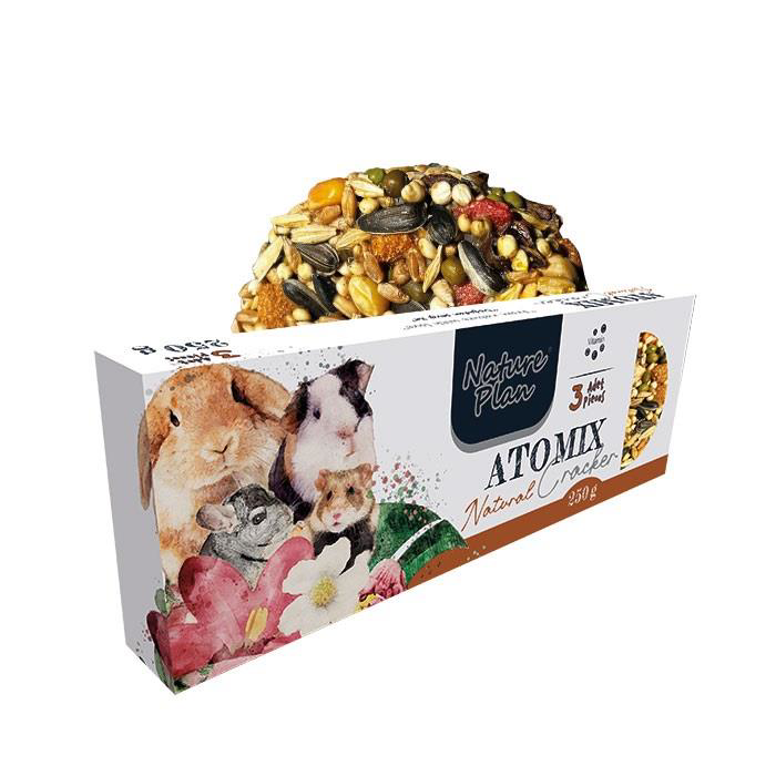 Nature Plan  Atomix Cracker Natural 250 Gr
