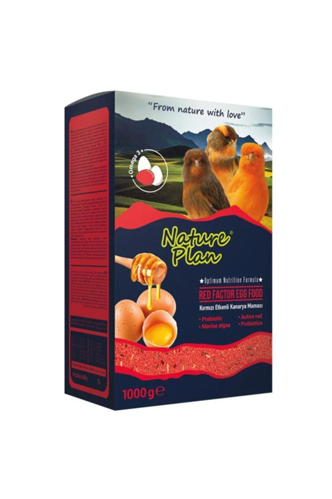 Nature Plan Kırmızı Etkenli Kuş Maması 1000 gr Nature Plan Kırmızı Etkenli Kuş Maması 1000 gr