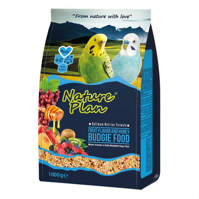 Nature Plan Meyveli Ballı Muhabbet Kuşu Yemi 1000 gr Nature Plan Meyveli Ballı Muhabbet Kuşu Yemi 1000 gr