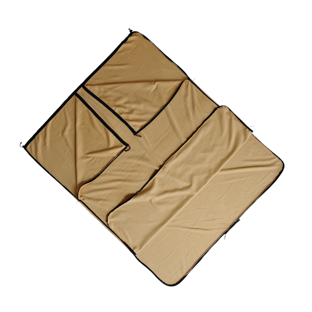 Naturecamp Deni Camel Birleştirilebilir Çift Kişilik Polar Kamp U