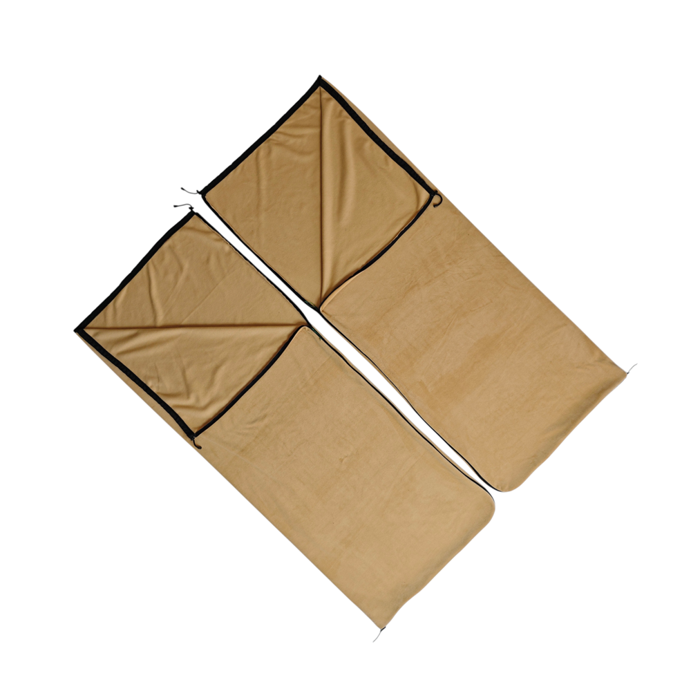 Naturecamp Deni Camel Birleştirilebilir Çift Kişilik Polar Kamp U