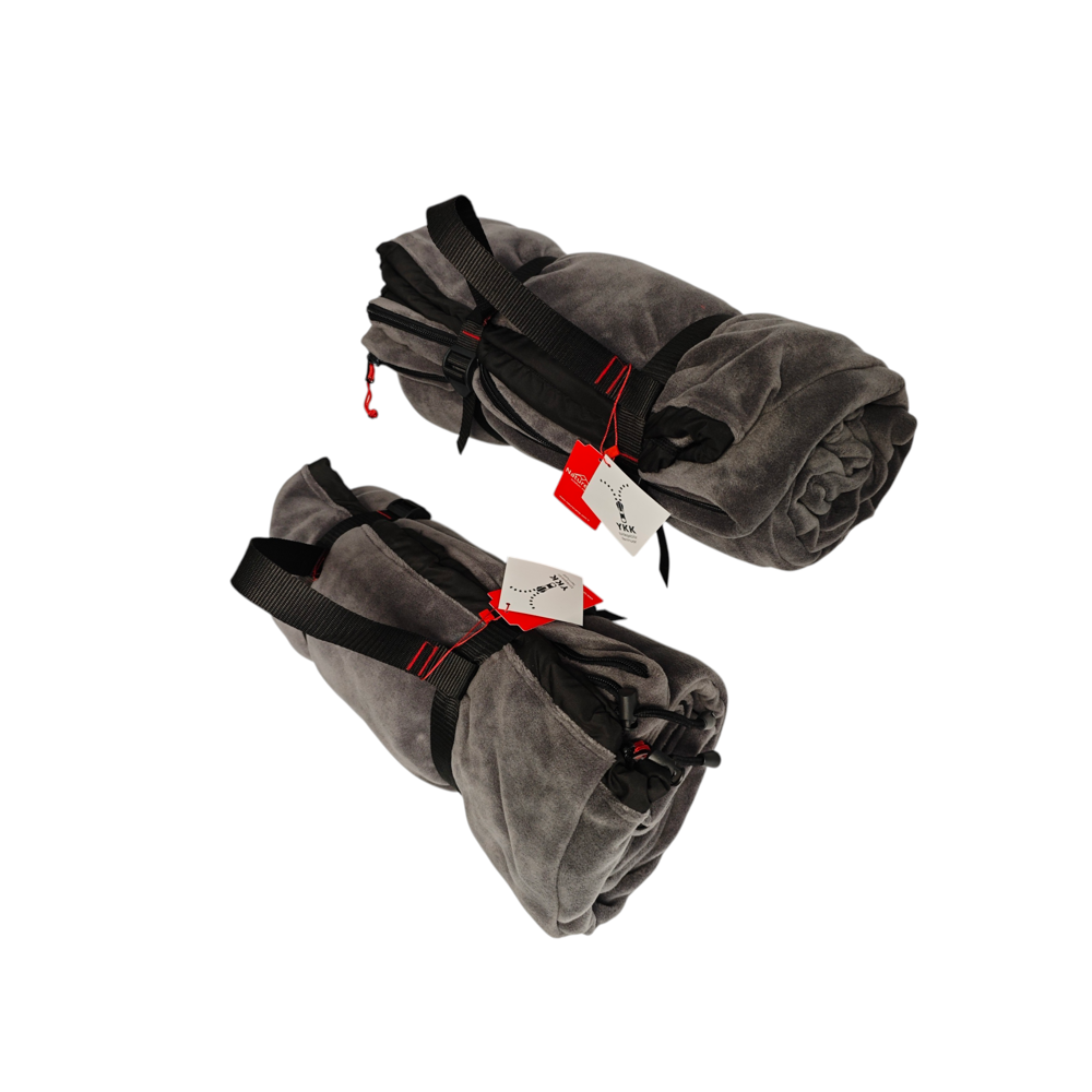 Naturecamp Deni Gri Birleştirilebilir Çift Kişilik Polar Kamp Uyk