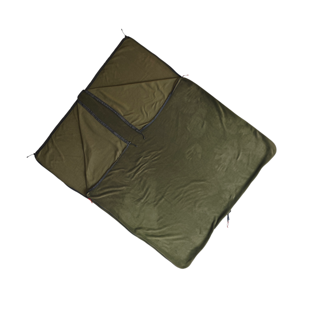 Naturecamp Deni Haki Birleştirilebilir Çift Kişilik Polar Kamp Uy