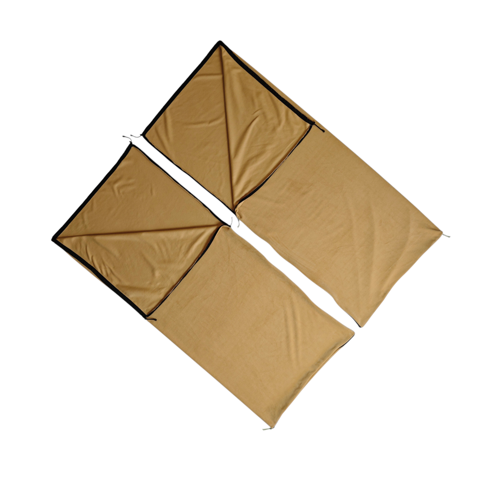 Naturecamp Seyi Camel Birleştirilebilir Çift Kişilik Polar Kamp U