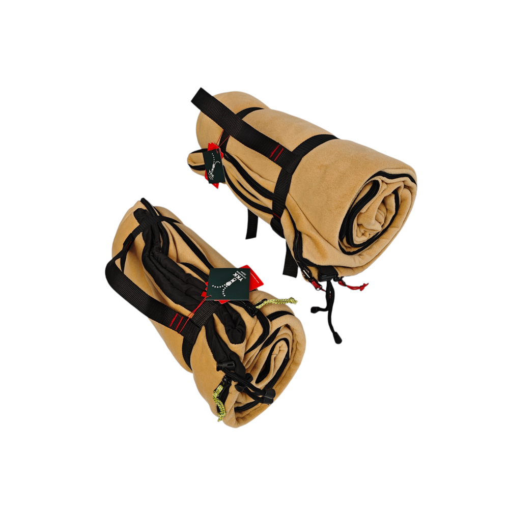 Naturecamp Seyi Camel Birleştirilebilir Çift Kişilik Polar Kamp U