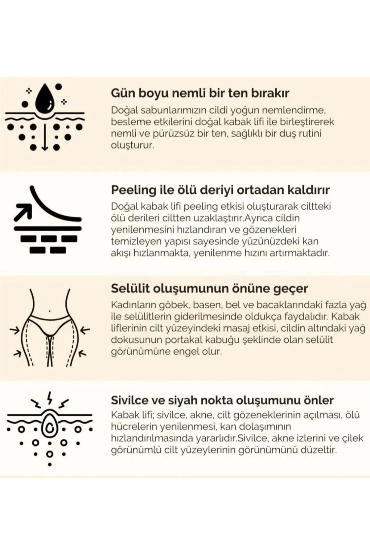 NATURIX KABAK LİFLİ DOĞAL MANGO ÖZLÜ VE KALOJEN SABUN
