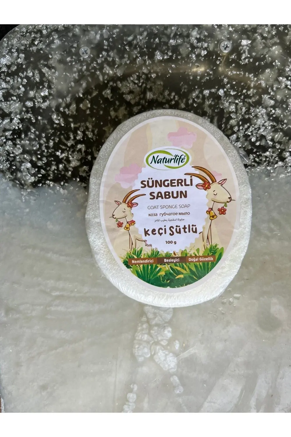 Naturlife Doğal Güzellik, Nemlendirici Ve Besleyici Süngerli Keçi