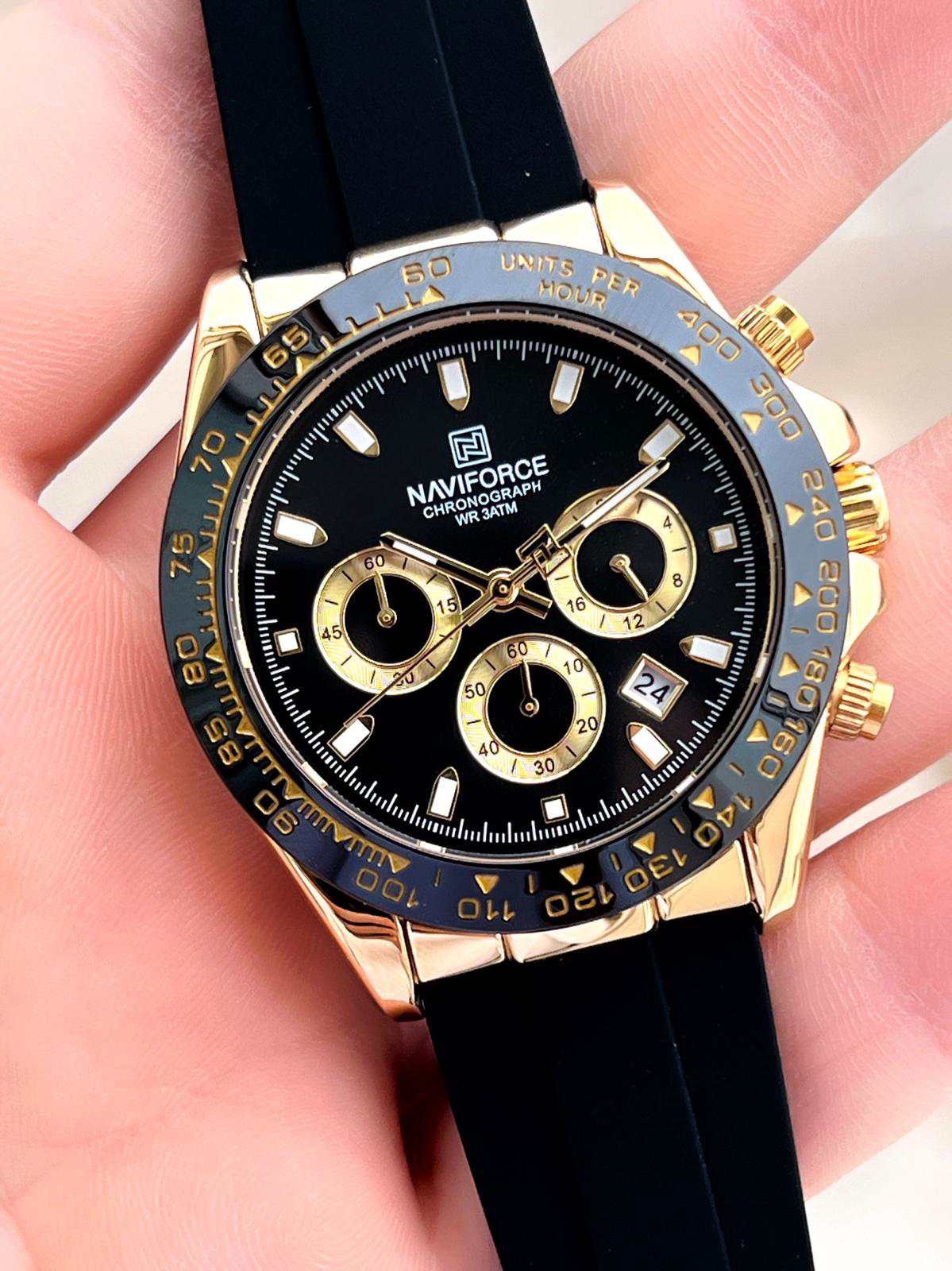 Naviforce Silikon Kordon İç Fonksiyonları Aktif 3 Atm Suya Dayanı