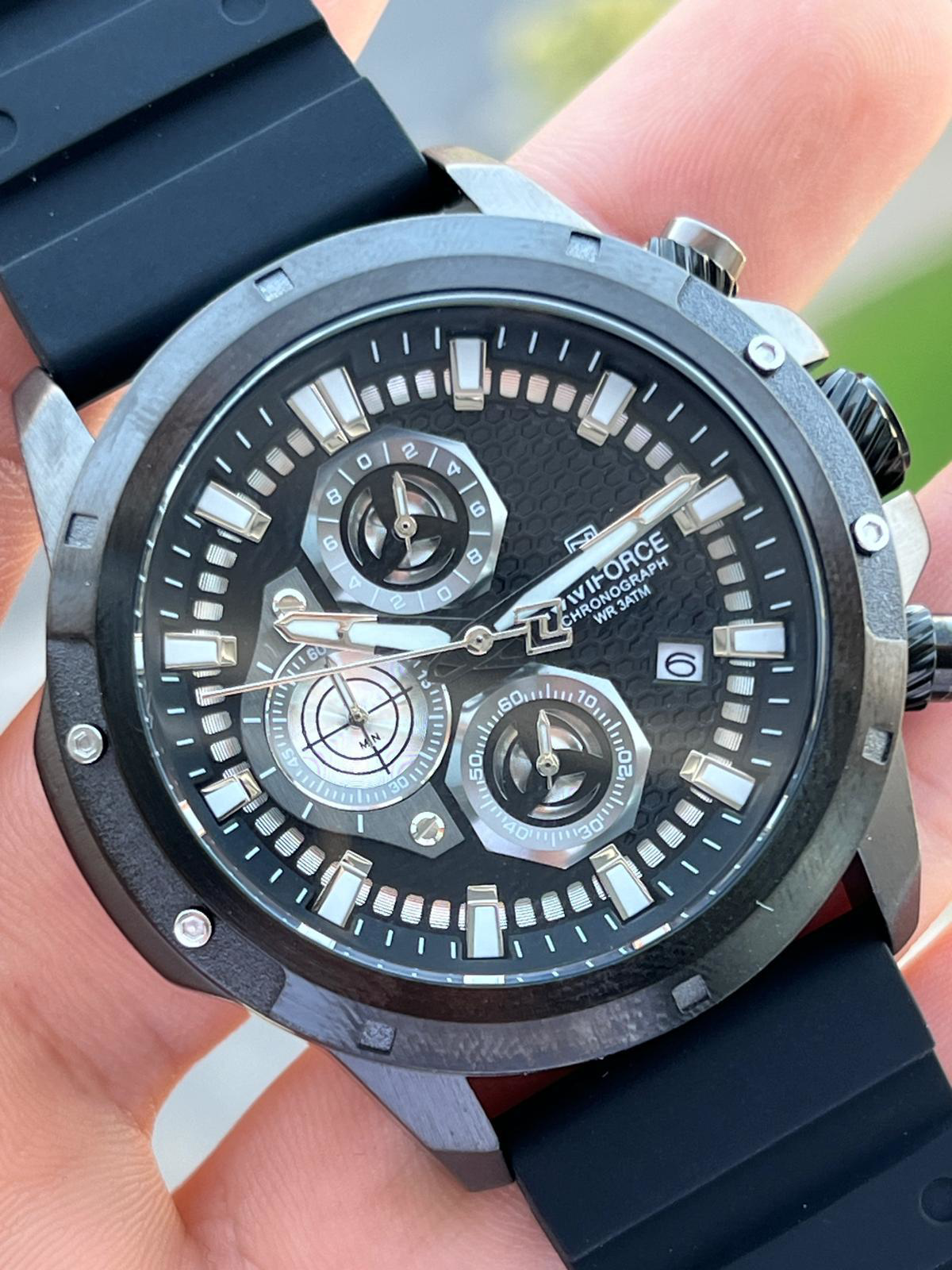 Naviforce Silikon Kordon İç Fonksiyonları Aktif İyon Kaplama Kasa Naviforce Silikon Kordon İç Fonksiyonları Aktif İyon Kaplama Kasa