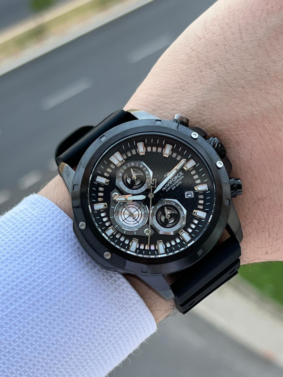Naviforce Silikon Kordon İç Fonksiyonları Aktif İyon Kaplama Kasa Naviforce Silikon Kordon İç Fonksiyonları Aktif İyon Kaplama Kasa