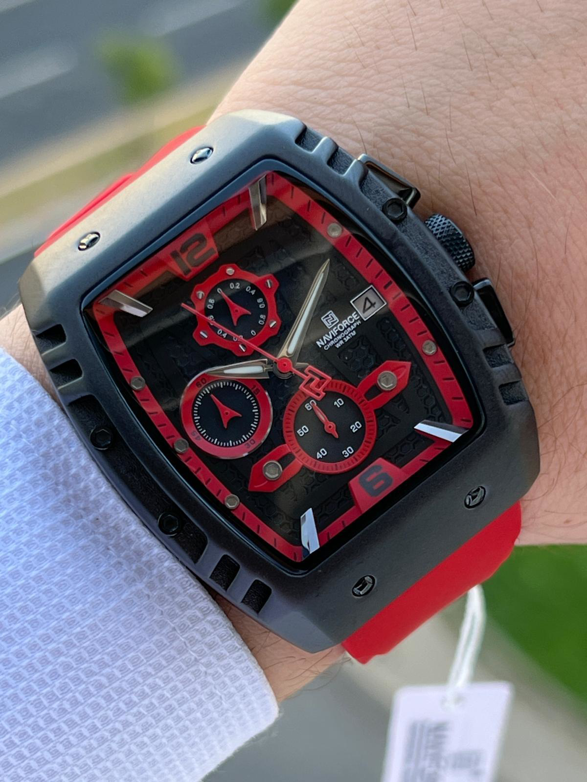 Naviforce Silikon Kordon İç Fonksiyonları Aktif İyon Kaplama Kasa Naviforce Silikon Kordon İç Fonksiyonları Aktif İyon Kaplama Kasa
