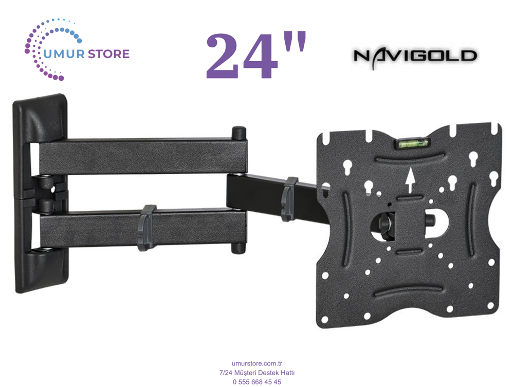 Navigold CK-338 24 inç / 22”- 49” Lcd Led Televizyon Hareketli Du