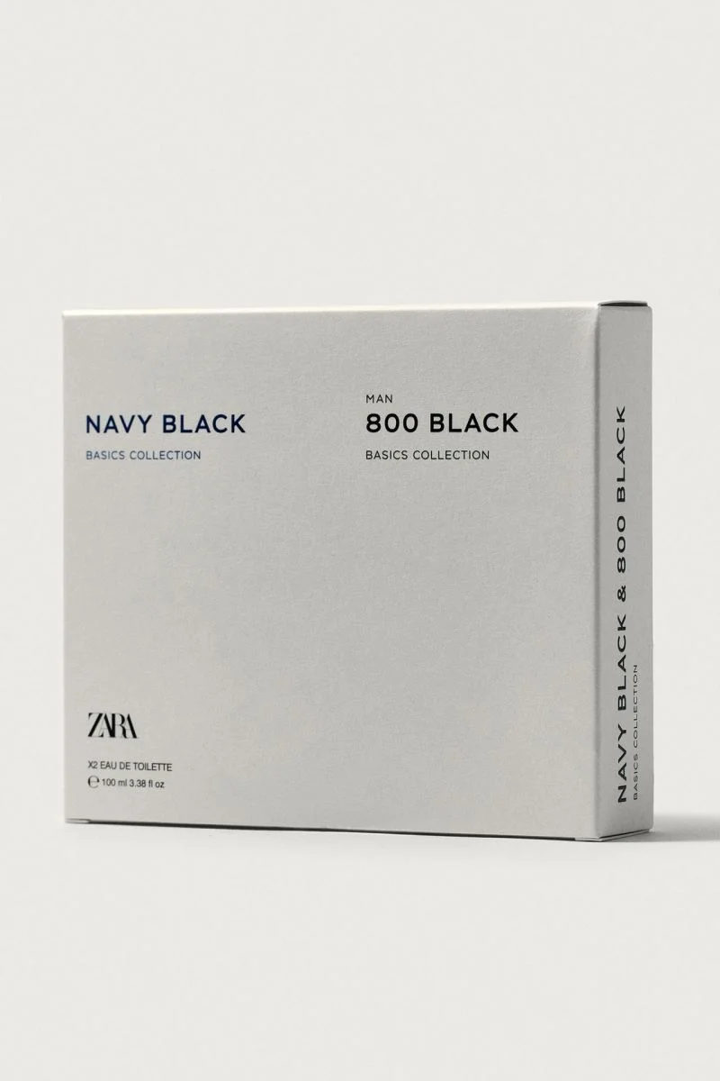 NAVY BLACK + ZARA MAN 800 BLACK EDT 2X100 (İNDİRİMSEHRİ)ML - Görsel 2