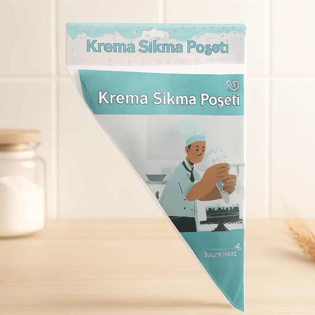 Naylon Krema Sıkma Poşeti 30 cm Naylon Krema Sıkma Poşeti 30 cm