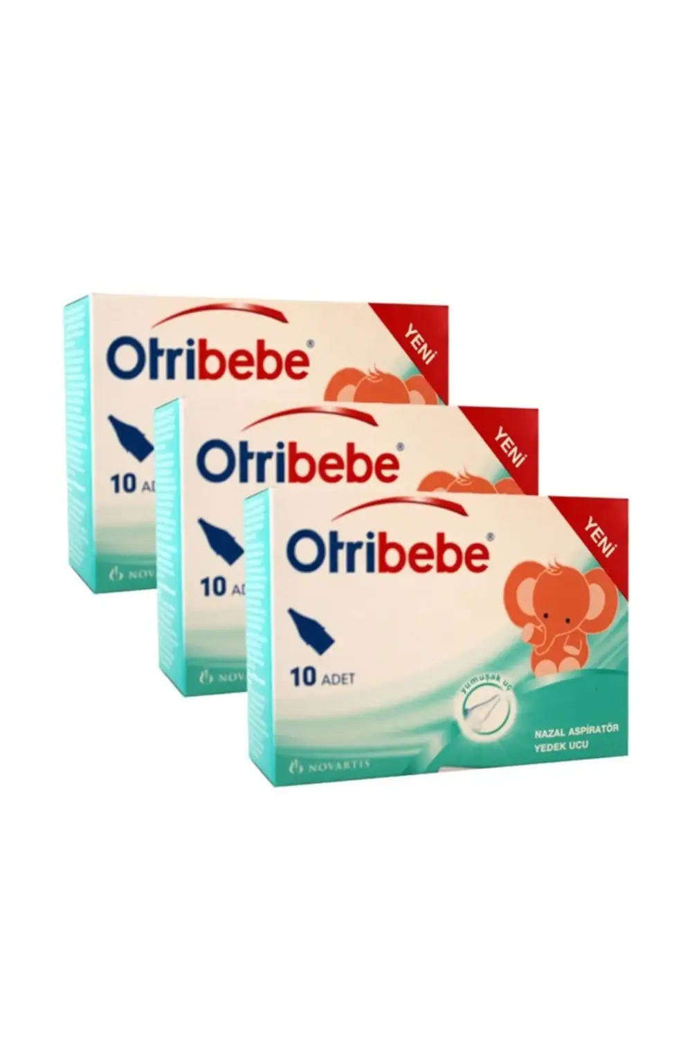 Nazal Aspiratör Yedek Uç 10'lu 3 Kutu