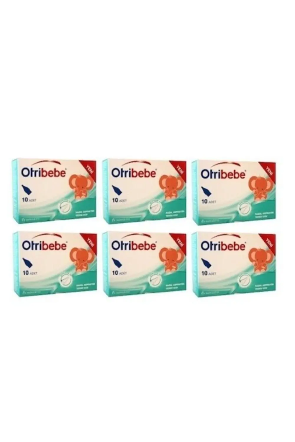 Nazal Burun Aspiratörü Yedek Uç 10 Adet 6 Adet