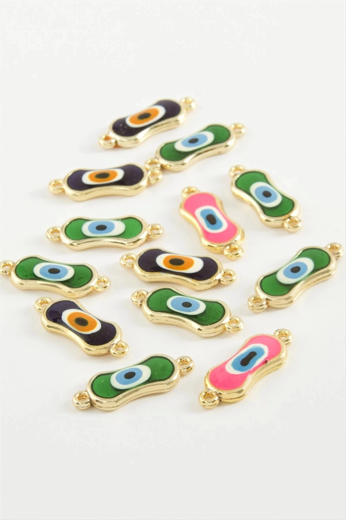 Nazar Çift Kulplu Bileklik ve Kolye Ucu Aparatı 1 Adet