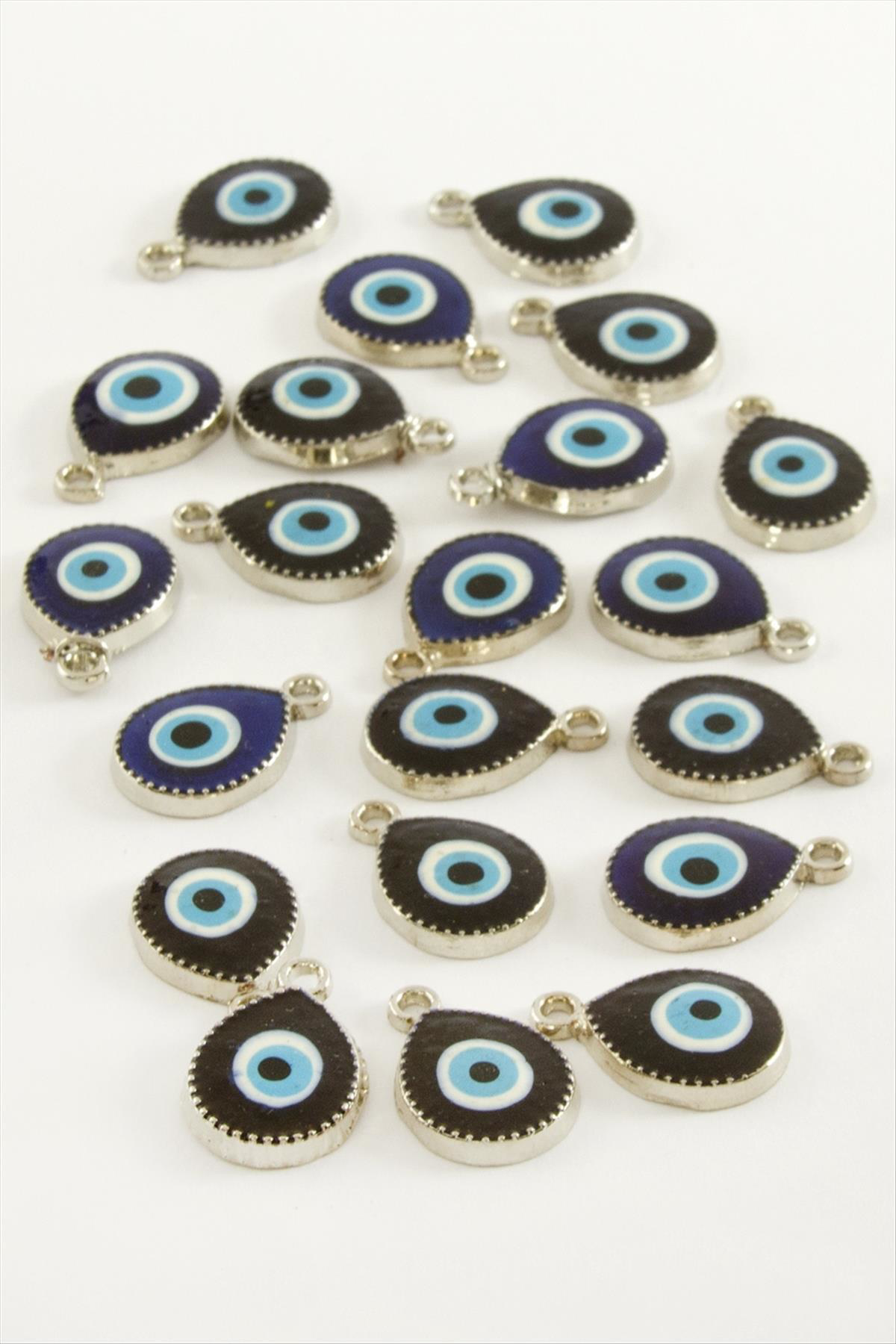 Nazar Damla Tek Kulplu Mineli Bileklik ve Kolye Ucu Aparatı 1 Ade