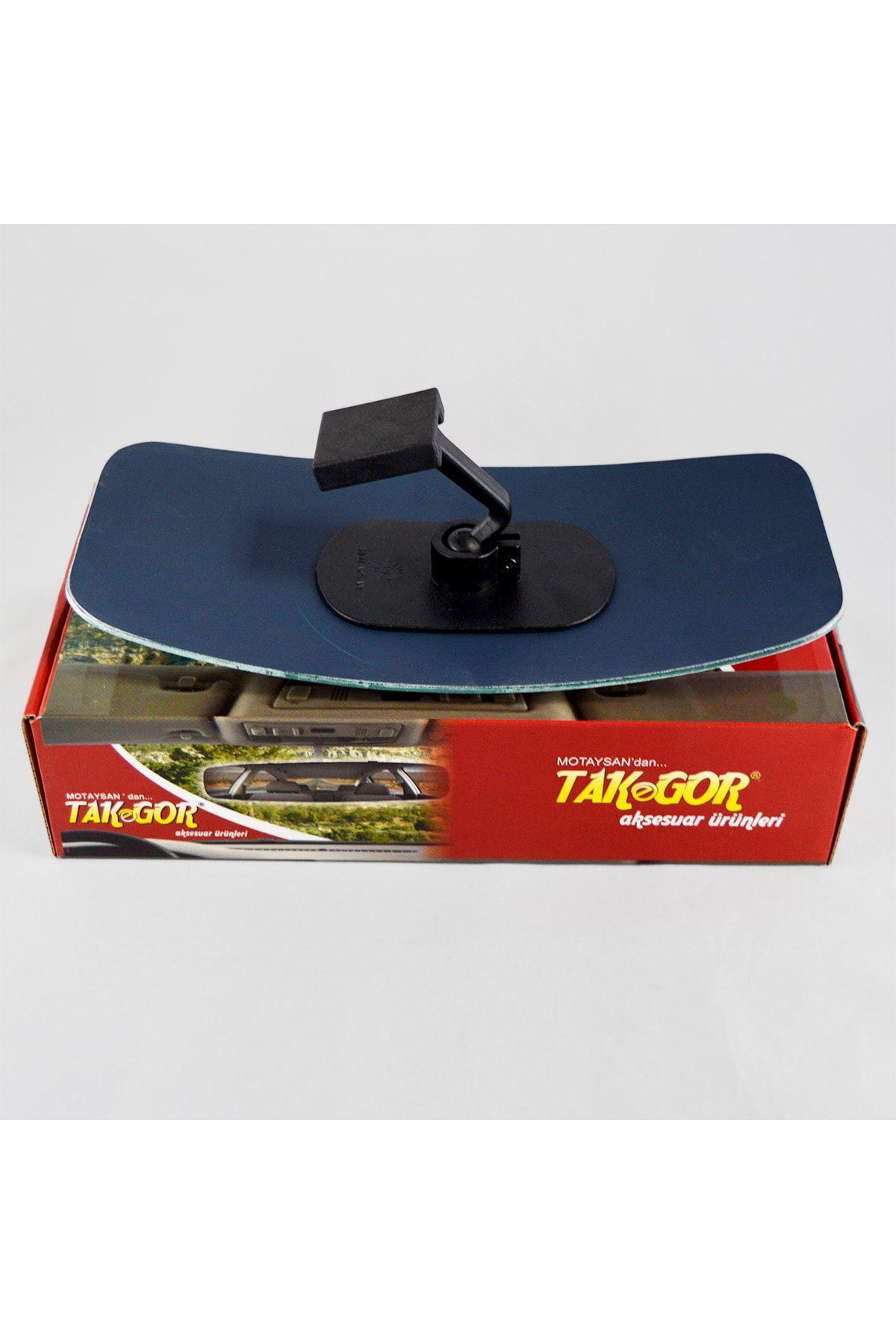 Nazar Eğik Kollu Universal Dikiz Aynası 29x15 Cm