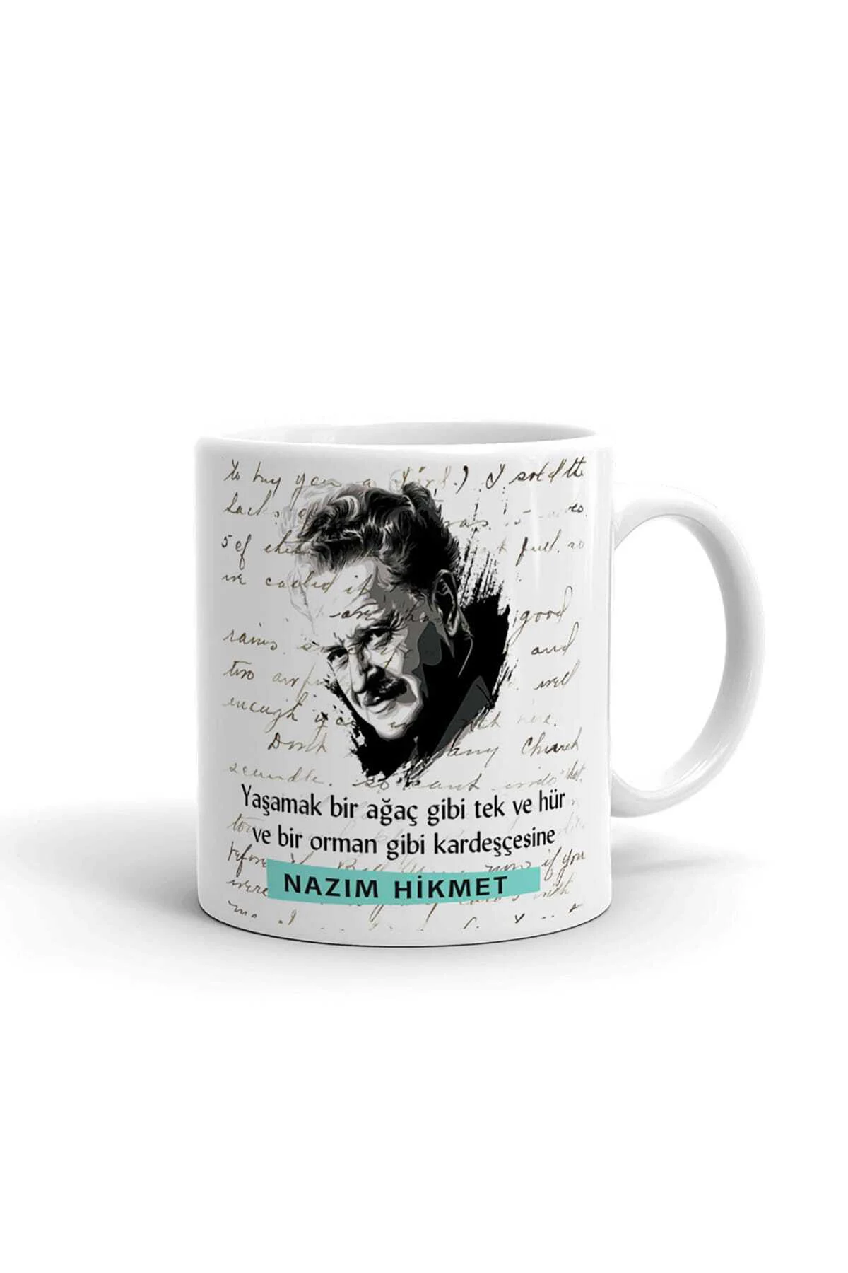 Nazım Hikmet Seramik ithal Porselen Seramik Kupa Bardak Fiyatı, Yorumları ve Özellikleri
