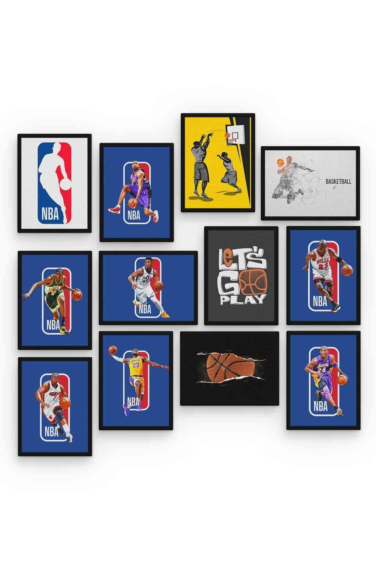 Nba 12 Parça Mdf (ahşap) Tablo Ofis Boyu 