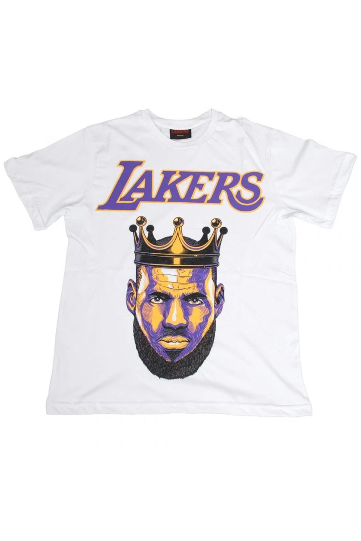 NBA Lakers Tişört Beyaz