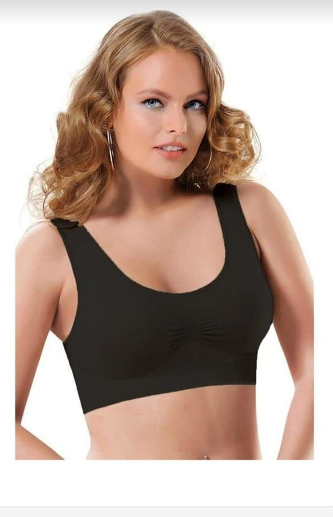 Nbb  2411 Bayan Seamless Dikişsiz Pedli Toparlayici Büstiyer 2 Ade