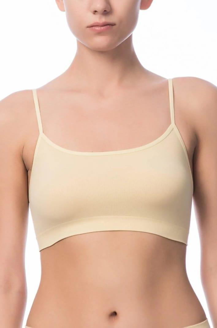 Nbb  2415 Bayan Dikişsiz İp Askili Büstiyer 3 Adet