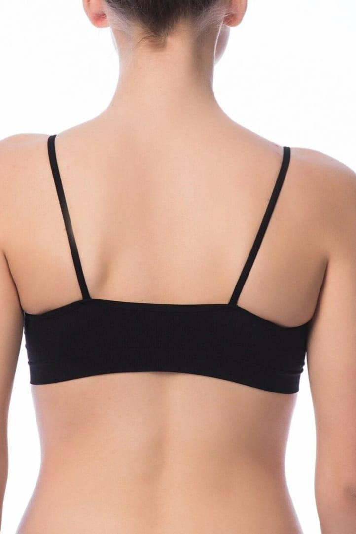 Nbb  2415 Bayan Dikişsiz İp Askili Büstiyer 3 Adet