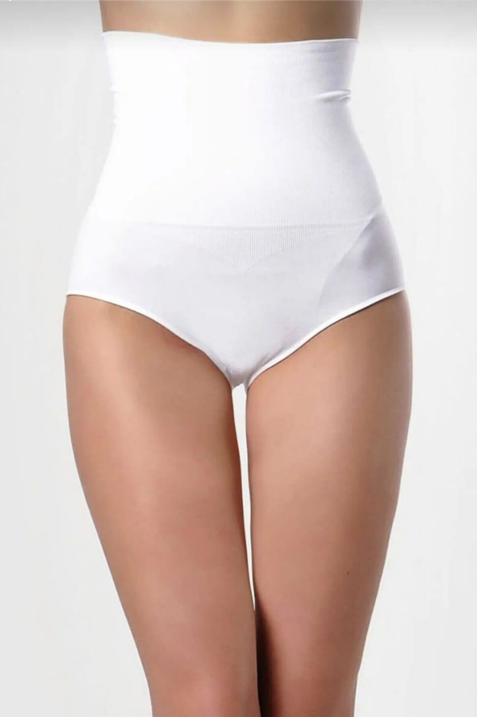 Nbb  2465 Kadin Yüksek Bel Külot Slip Korse Tekli