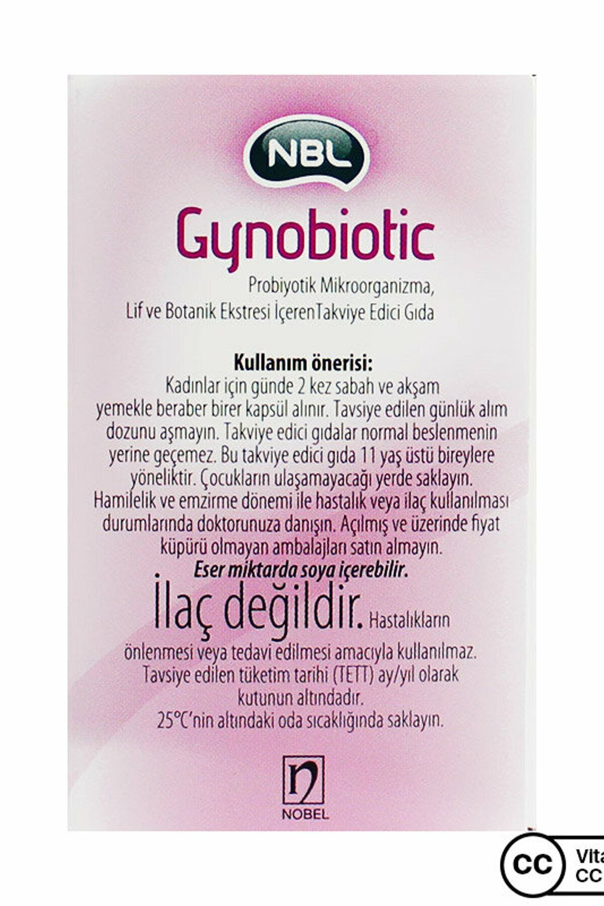 Nobel Nbl Gynobiotic 10 Kapsül
