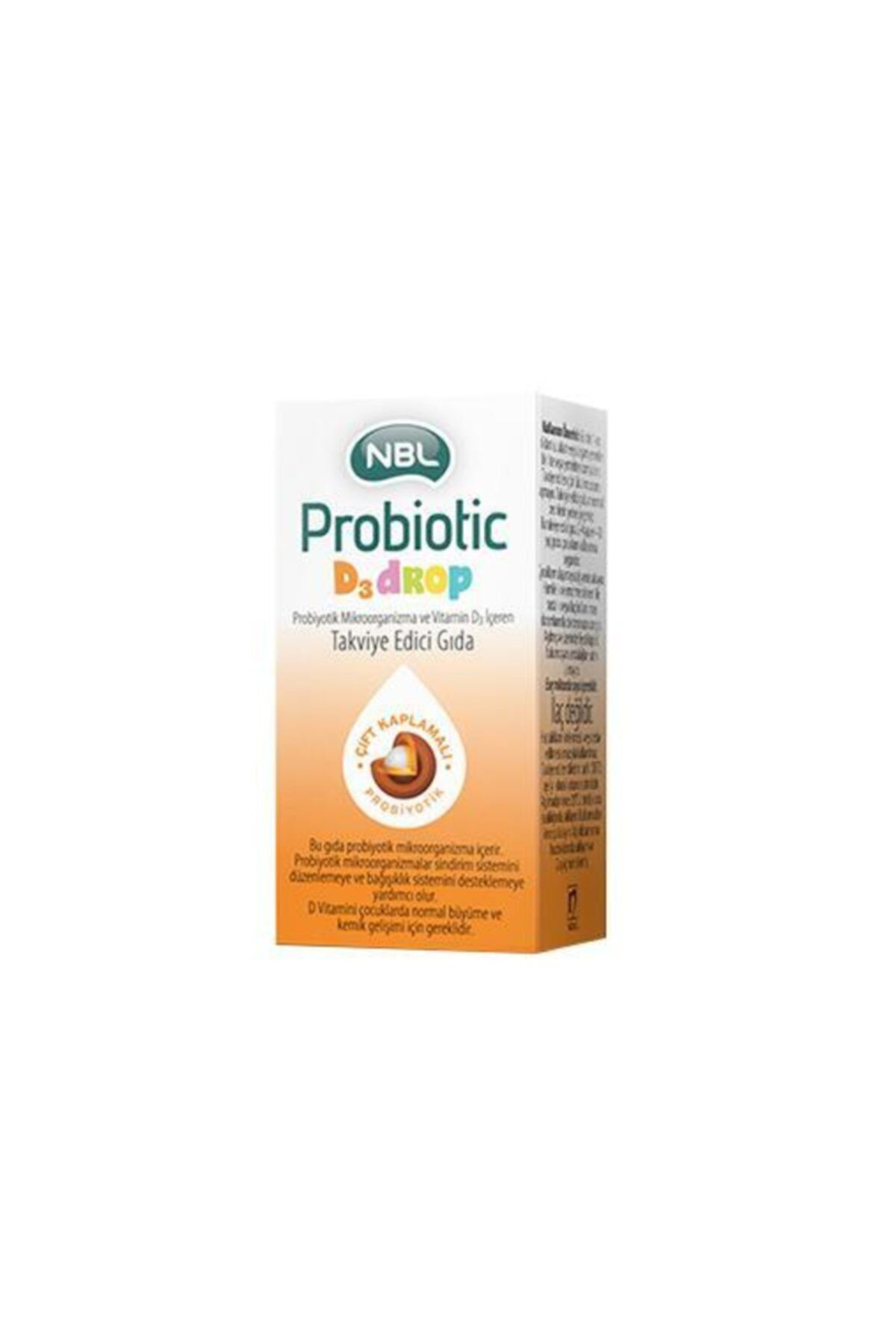 Nobel Nbl Probiotic D3drop Takviye Edici Gıda 7.5 Ml