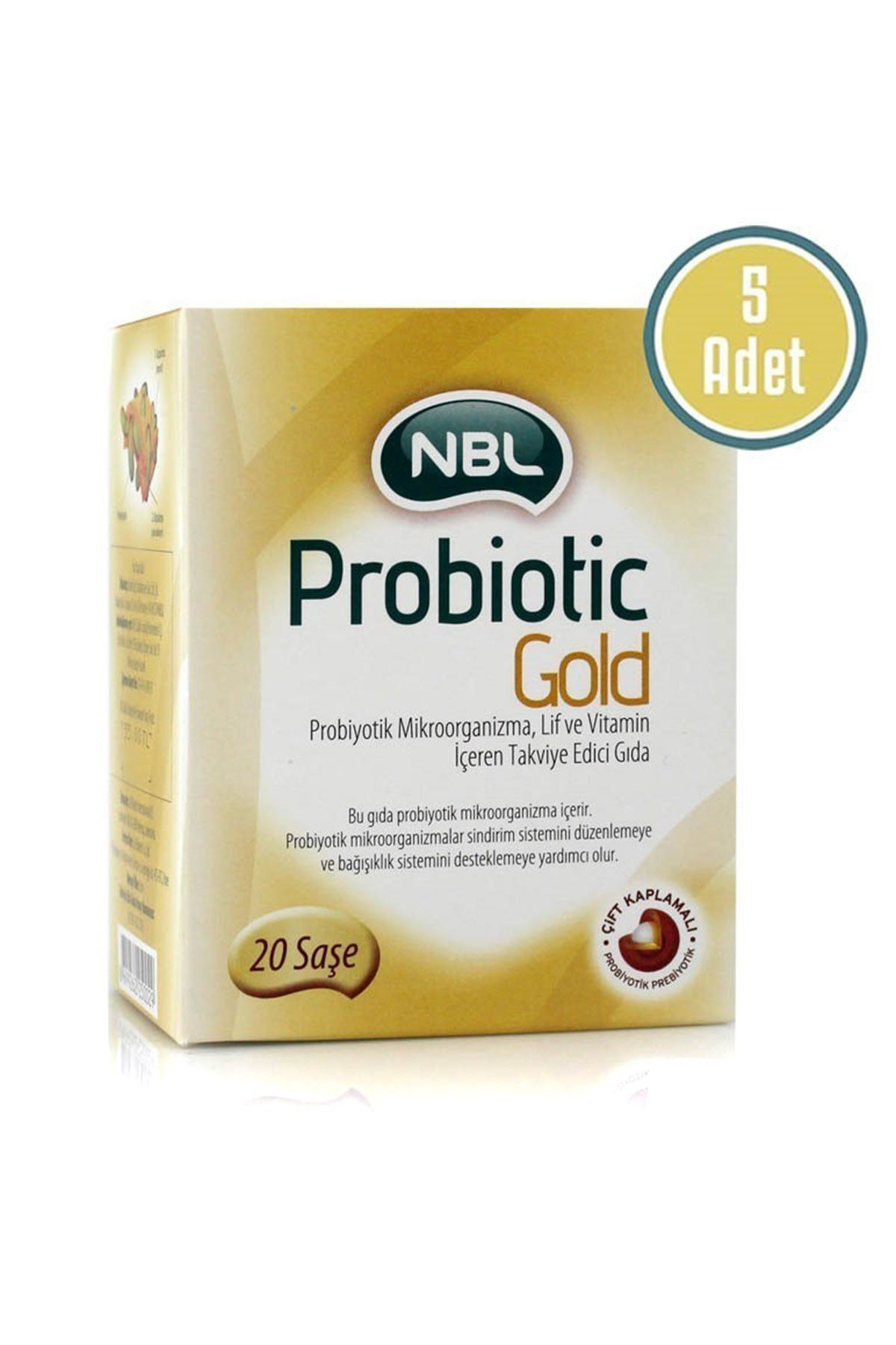 Nobel Nbl Probiotic Gold 20 Saşe 5 Adet C3933