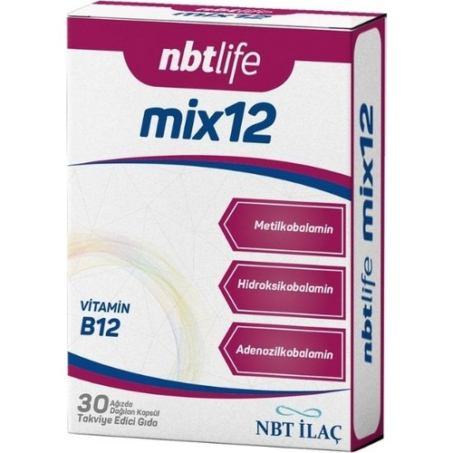 Nbt Life Mıx12 Ağızda Dağılan Kapsül 30 Luk