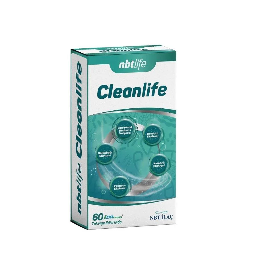NbtLife Cleanlife 60 Kapsül NbtLife Cleanlife 60 Kapsül