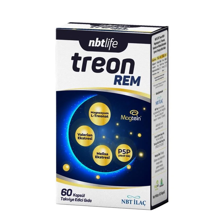 NBTLife Treon REM 60 Kapsül NBTLife Treon REM 60 Kapsül