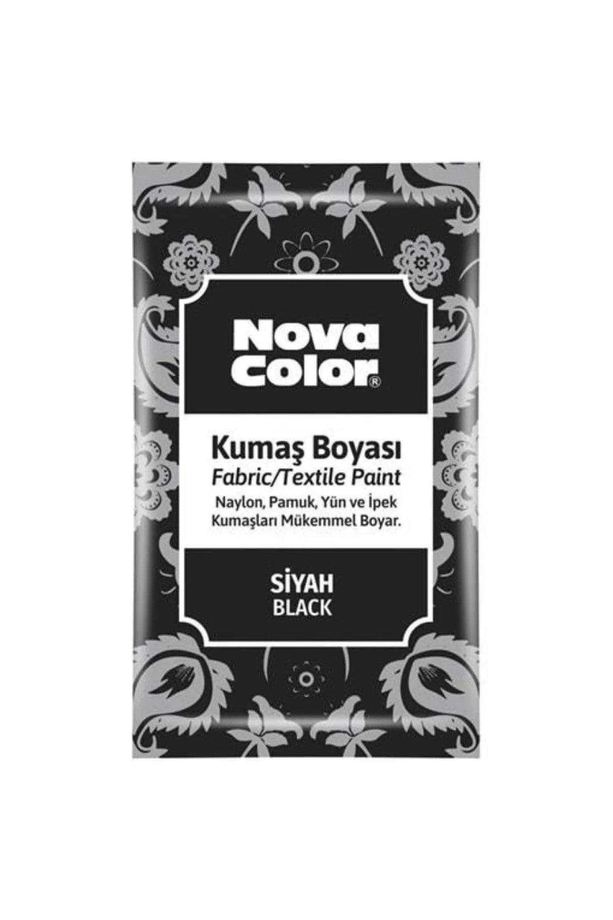 NC-904 TOZ KUMAŞ BOYASI 12gr. SİYAH