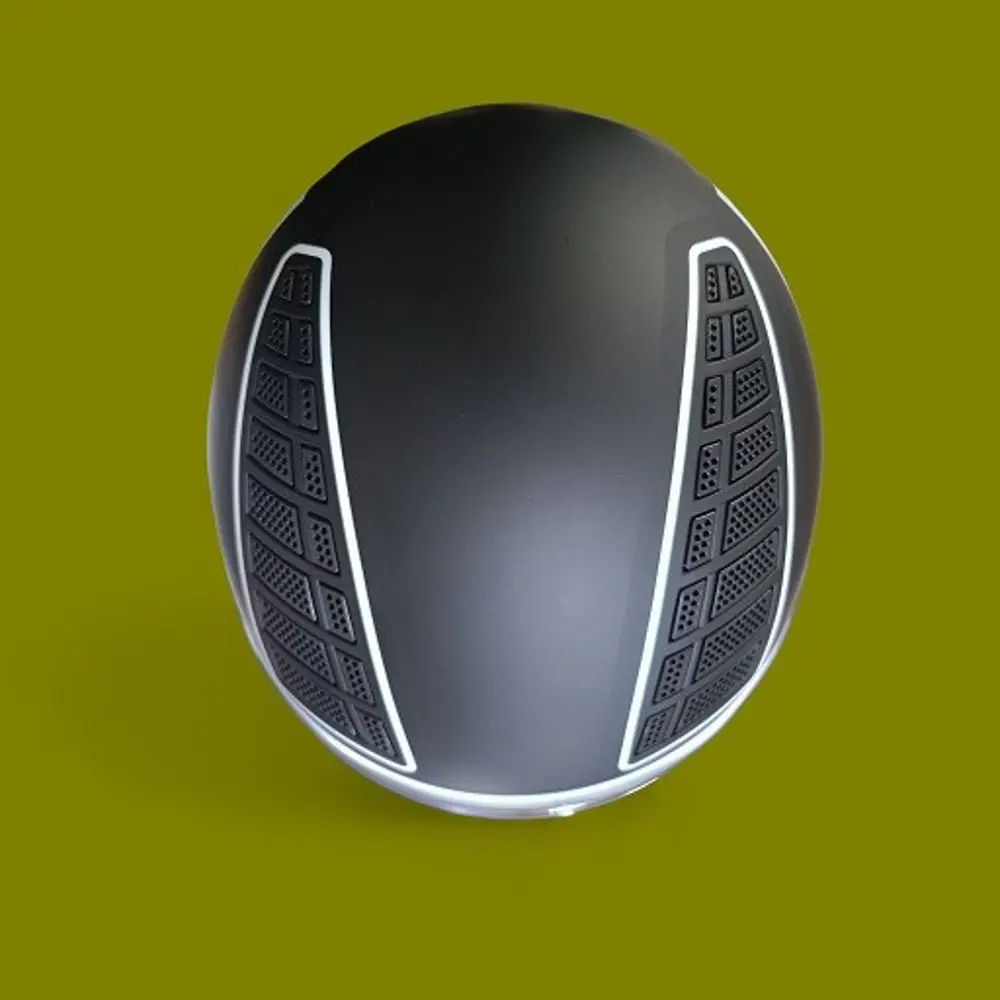 NCR KASK ÇENESİZ 230 ECE 22/06 BELGELİ SİYAH GRAFİK