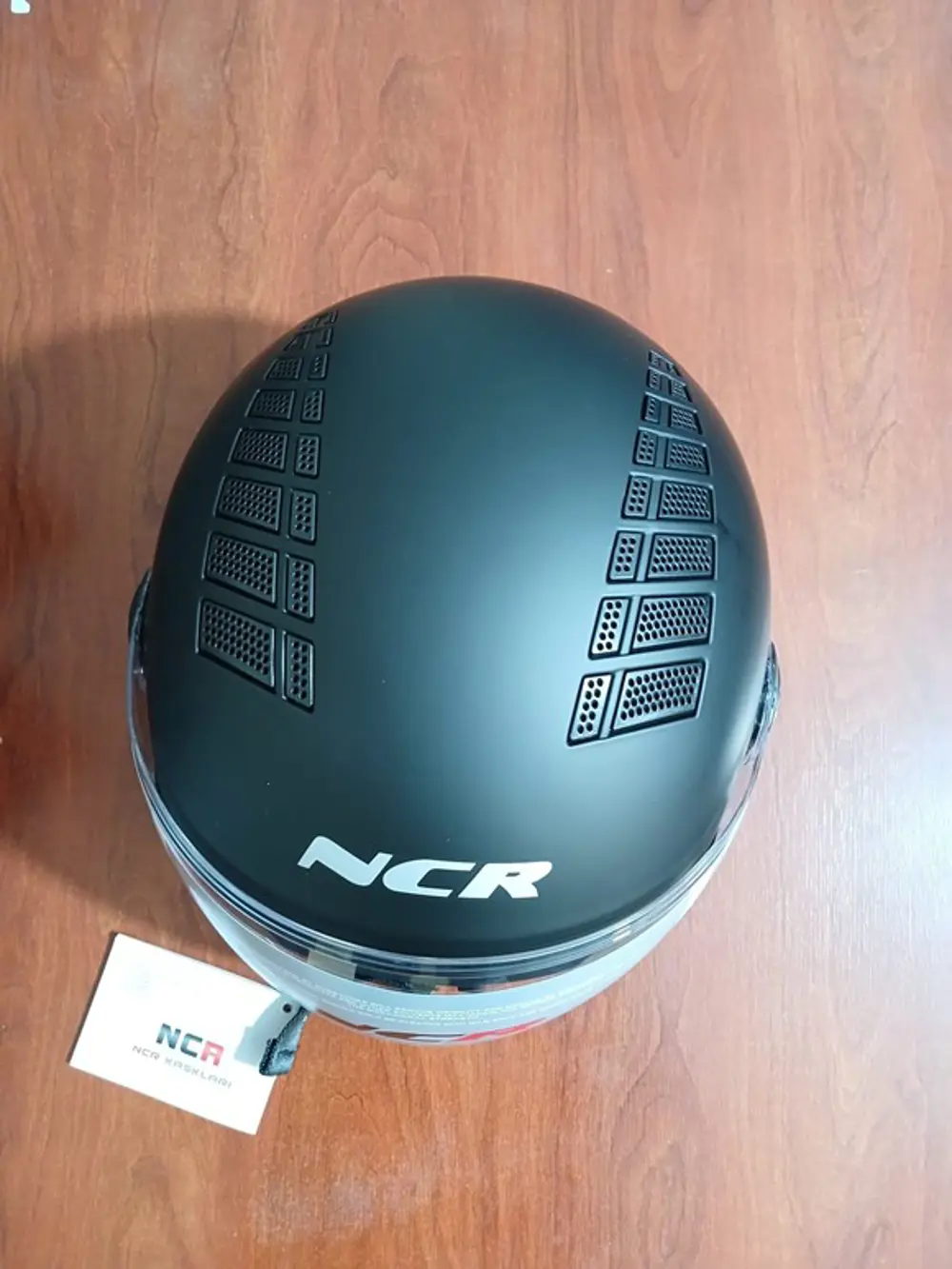 NCR KASK ÇENESİZ 230 ECE BELGELİ- MAT SİYAH