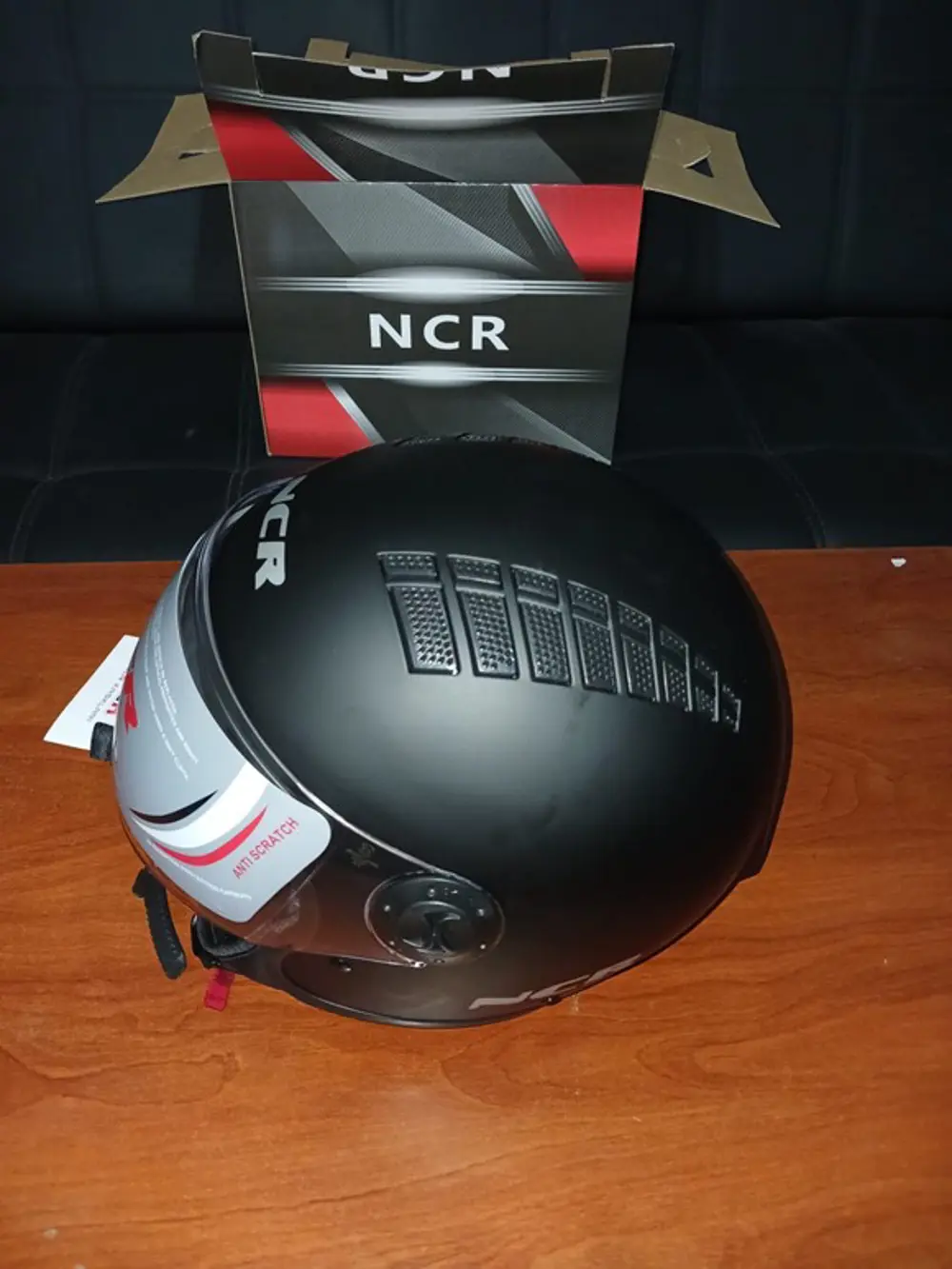 NCR KASK ÇENESİZ 230 ECE BELGELİ- MAT SİYAH