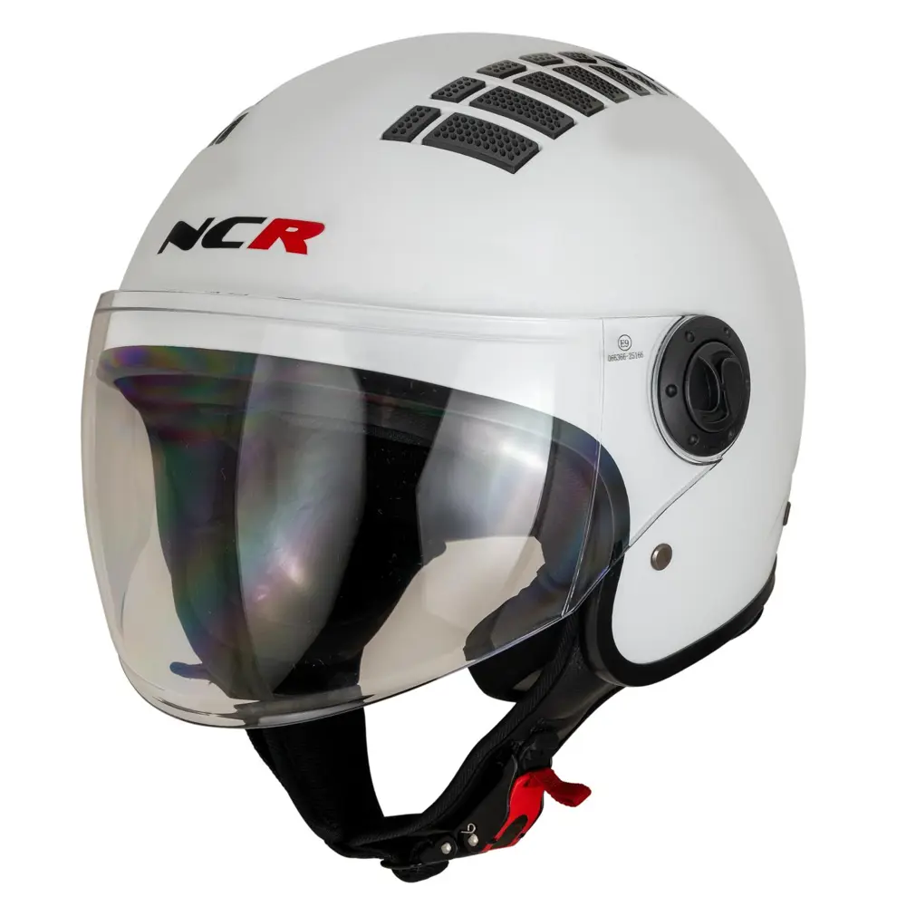 NCR KASK ÇENESİZ 230 ECE BELGELİ - PARLAK BEYAZ
