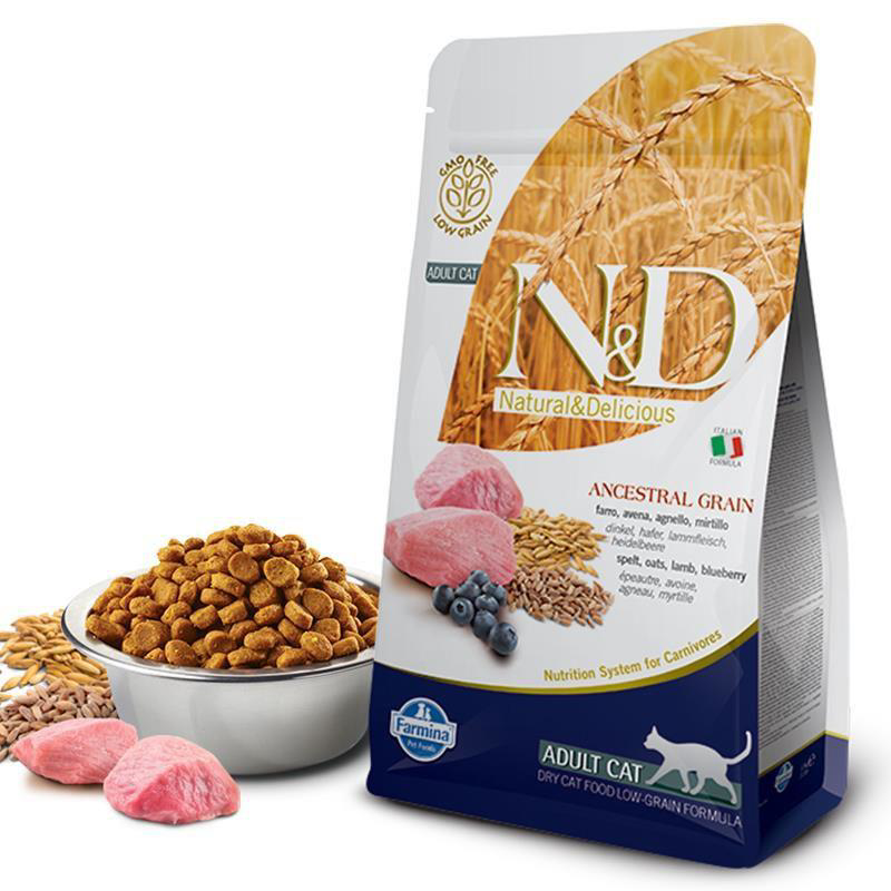 ND Düşük Tahıllı Kuzu Etli Yaban Mersinli Kedi Maması 1,5 Kg ND Düşük Tahıllı Kuzu Etli Yaban Mersinli Kedi Maması 1,5 Kg