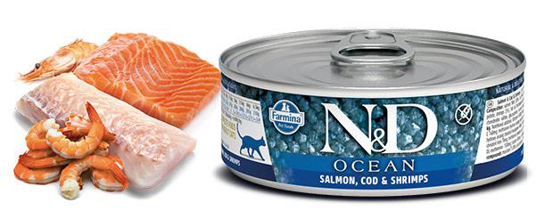 ND Ocean Morina Balıklı Yavru Kedi Konservesi 80 Gr