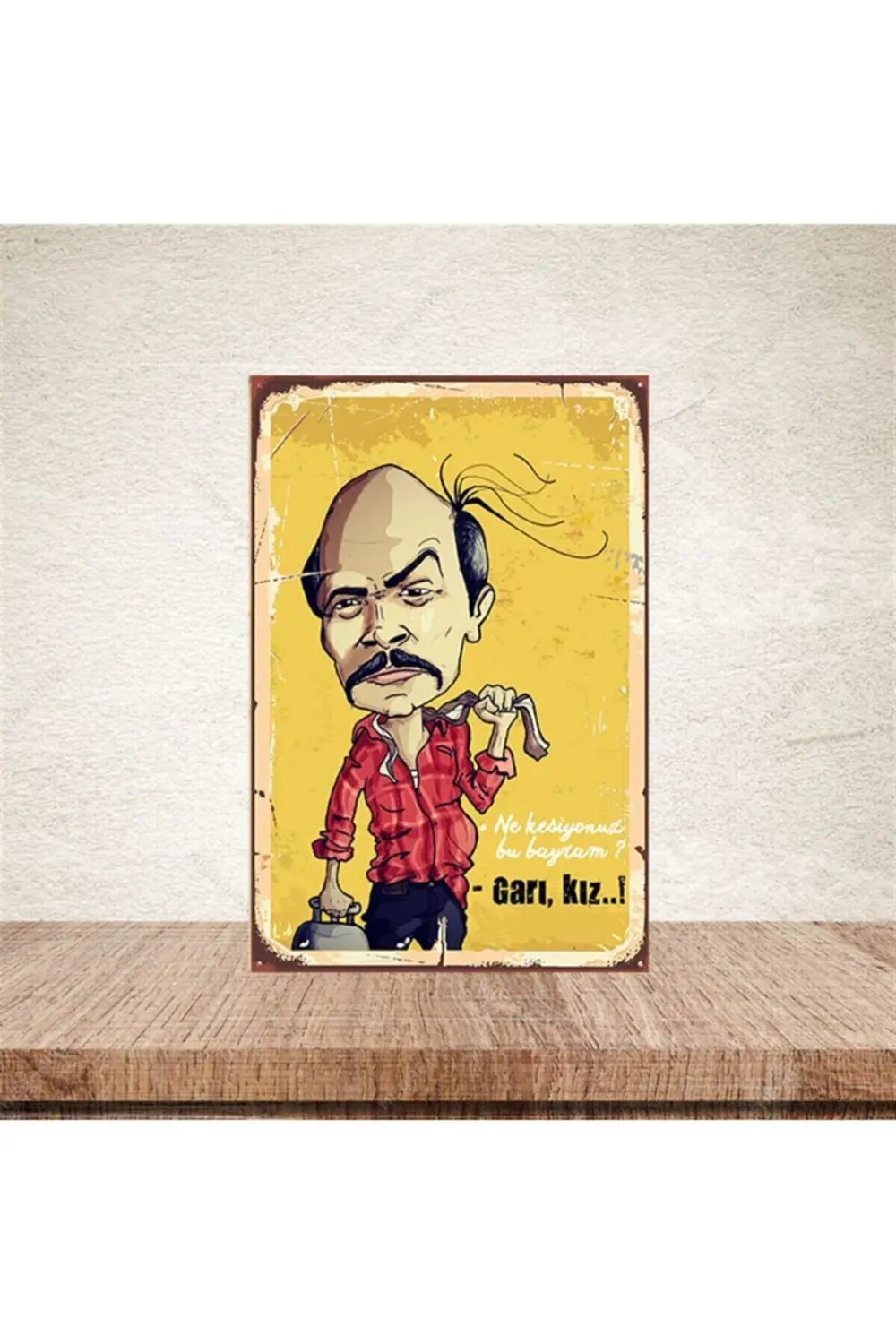 Ne Kesiyonuz Bu Bayram 20-30 Cm Retro Ahşap Poster Ne Kesiyonuz Bu Bayram 20-30 Cm Retro Ahşap Poster