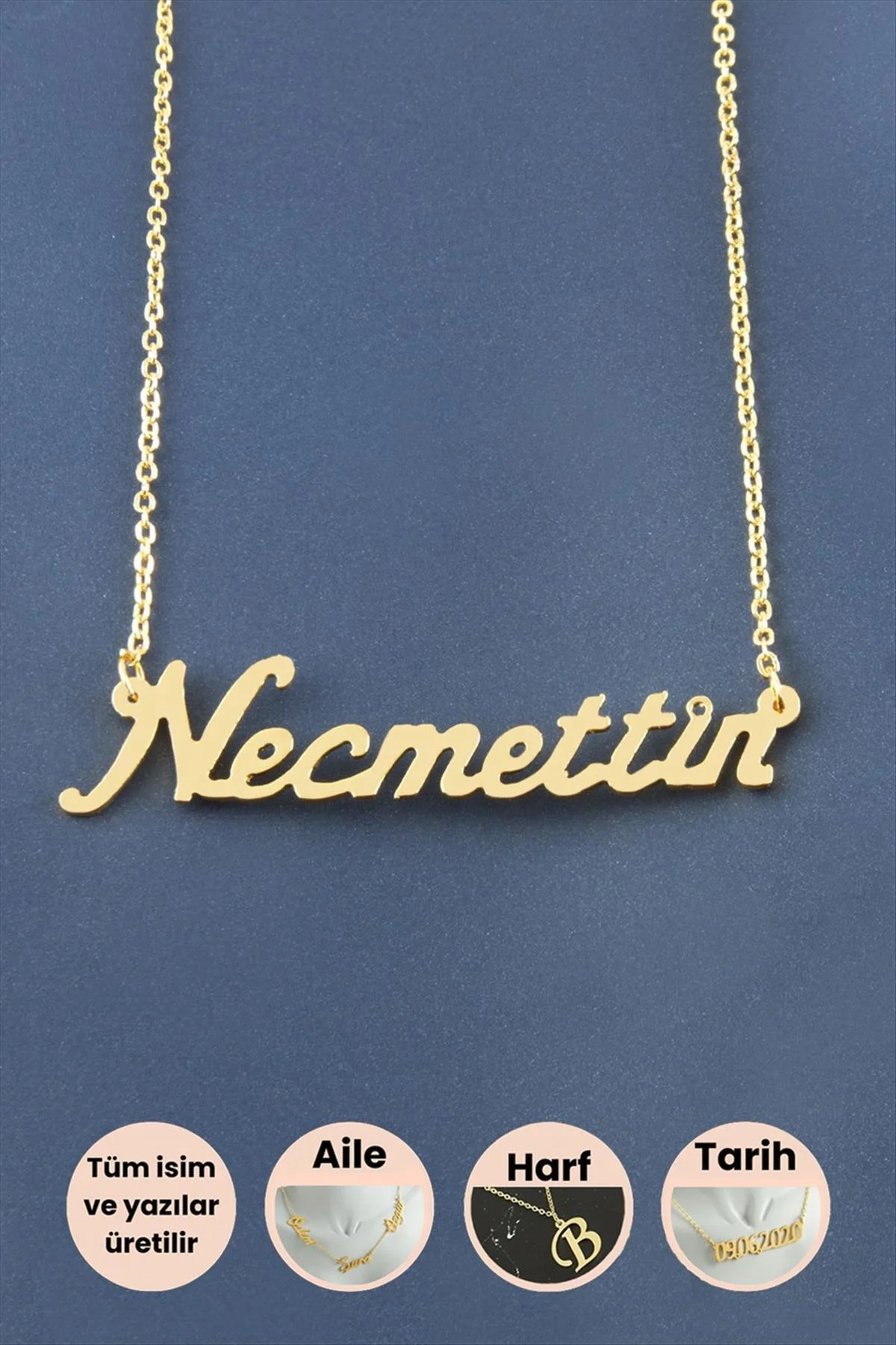 Necmettin İsimli Kolye Necmettin İsimli Kolye