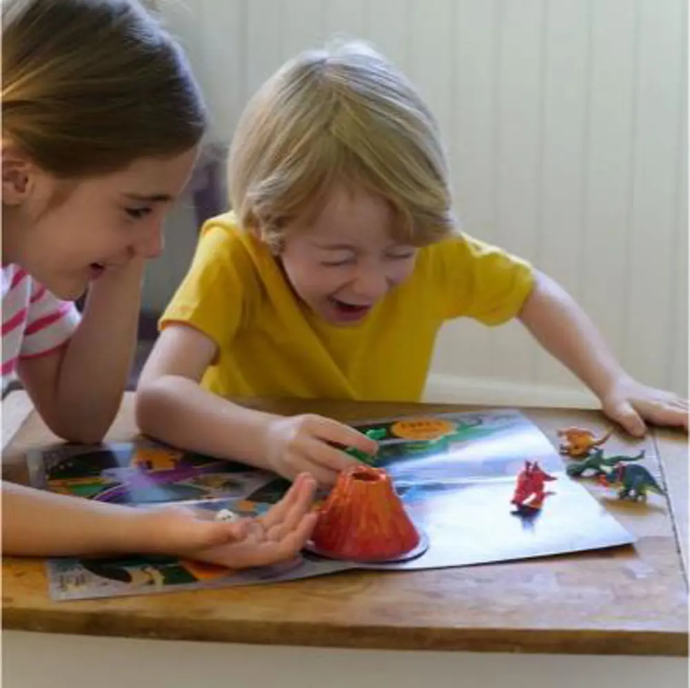 NECO 4M 03400 DINOZOR DUNYASI BOYAMA VE OYUN SET-6