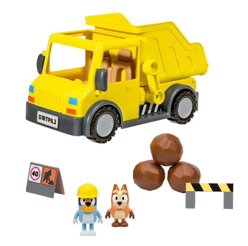 NECO BLUEY 17673 DAMPERKI KAMYON FIGUR OYUNSET-2