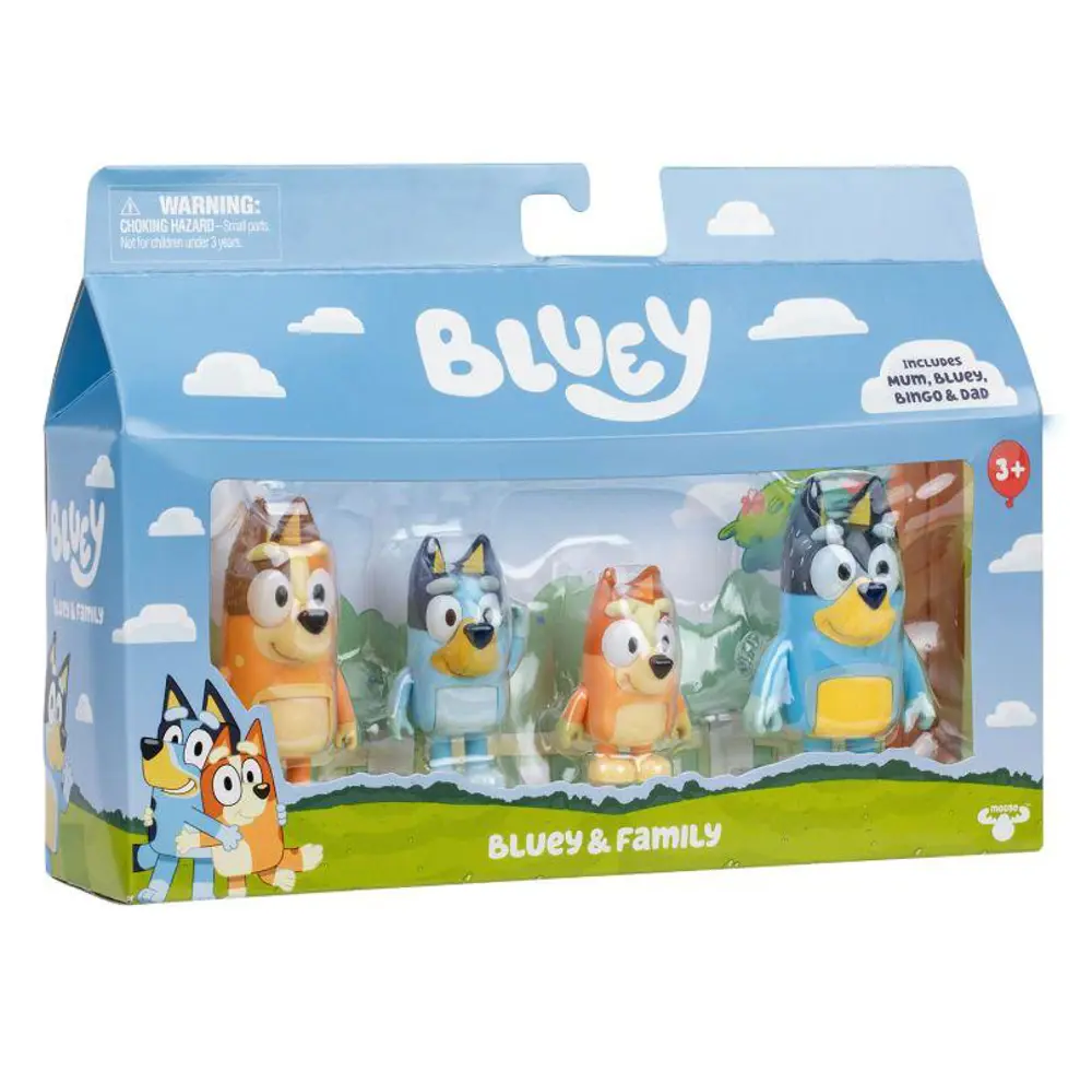 NECO BLUEY 18915 4'LI FIGUR AKS.SET-4
