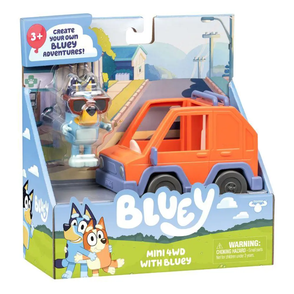 NECO BLUEY 18926 4x4 ARAC VE FIGUR SET-2