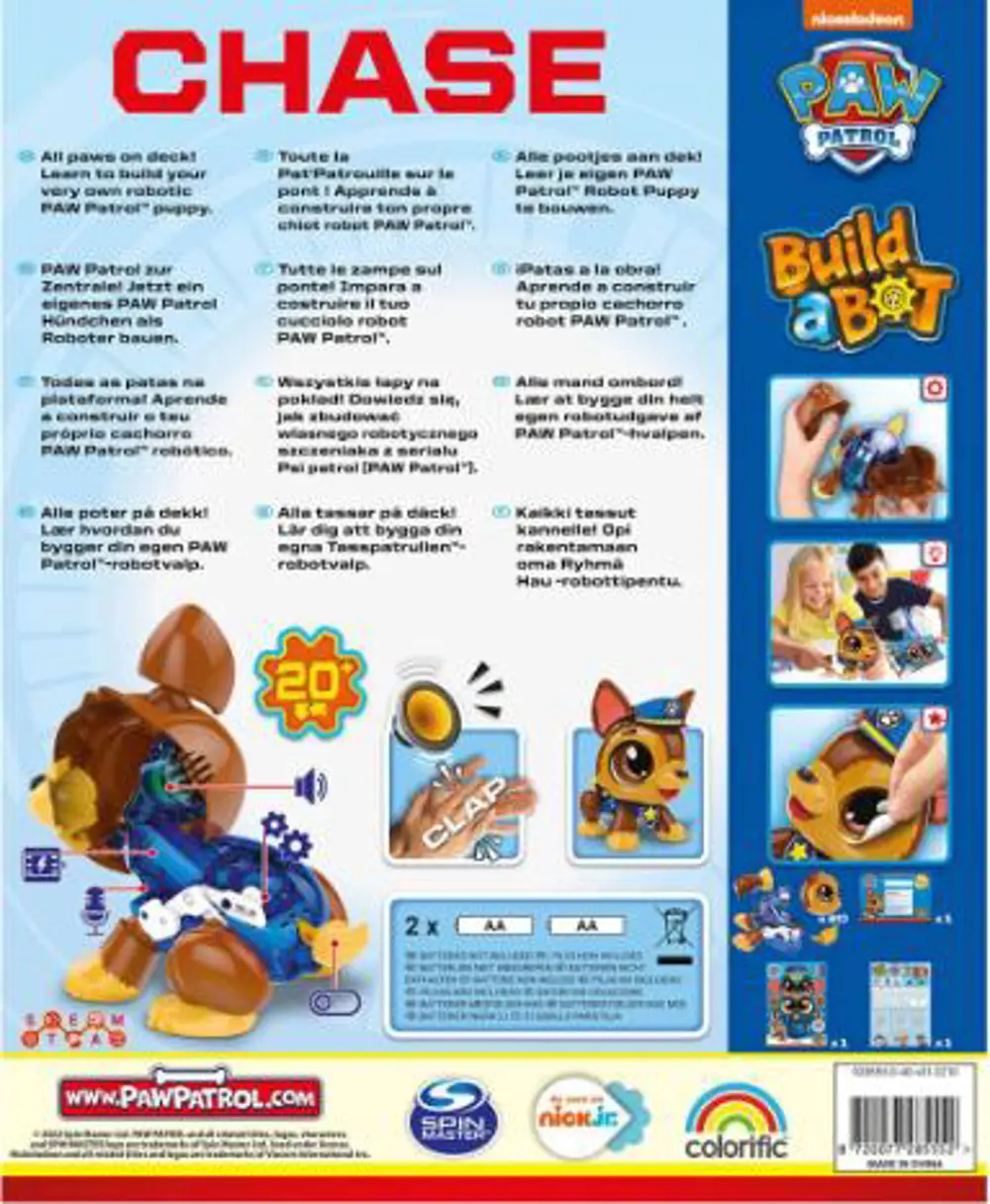 NECO BUILD A BOT 928555 PAW PATROL CHASE-6